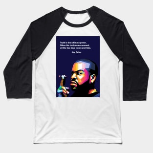 Ice Quote Cube Baseball T-Shirt